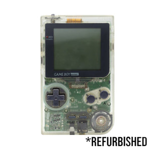 Console - Game Boy Pocket (Clear) - Super Retro
