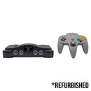 Console - Nintendo 64 Charcoal - Super Retro