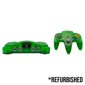 Console - Nintendo 64 Jungle Green - Super Retro