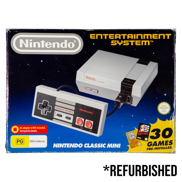 Console - Nintendo Classic Mini: Nintendo Entertainment System (NES) (Boxed) - Super Retro
