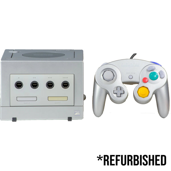 Console - Nintendo GameCube (Silver) - Super Retro