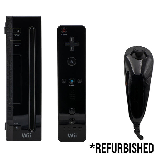 Console - Nintendo Wii (Black) - Super Retro