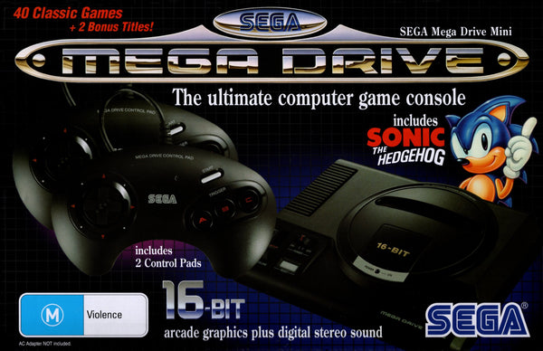Console - Sega Mega Drive Mini - Super Retro