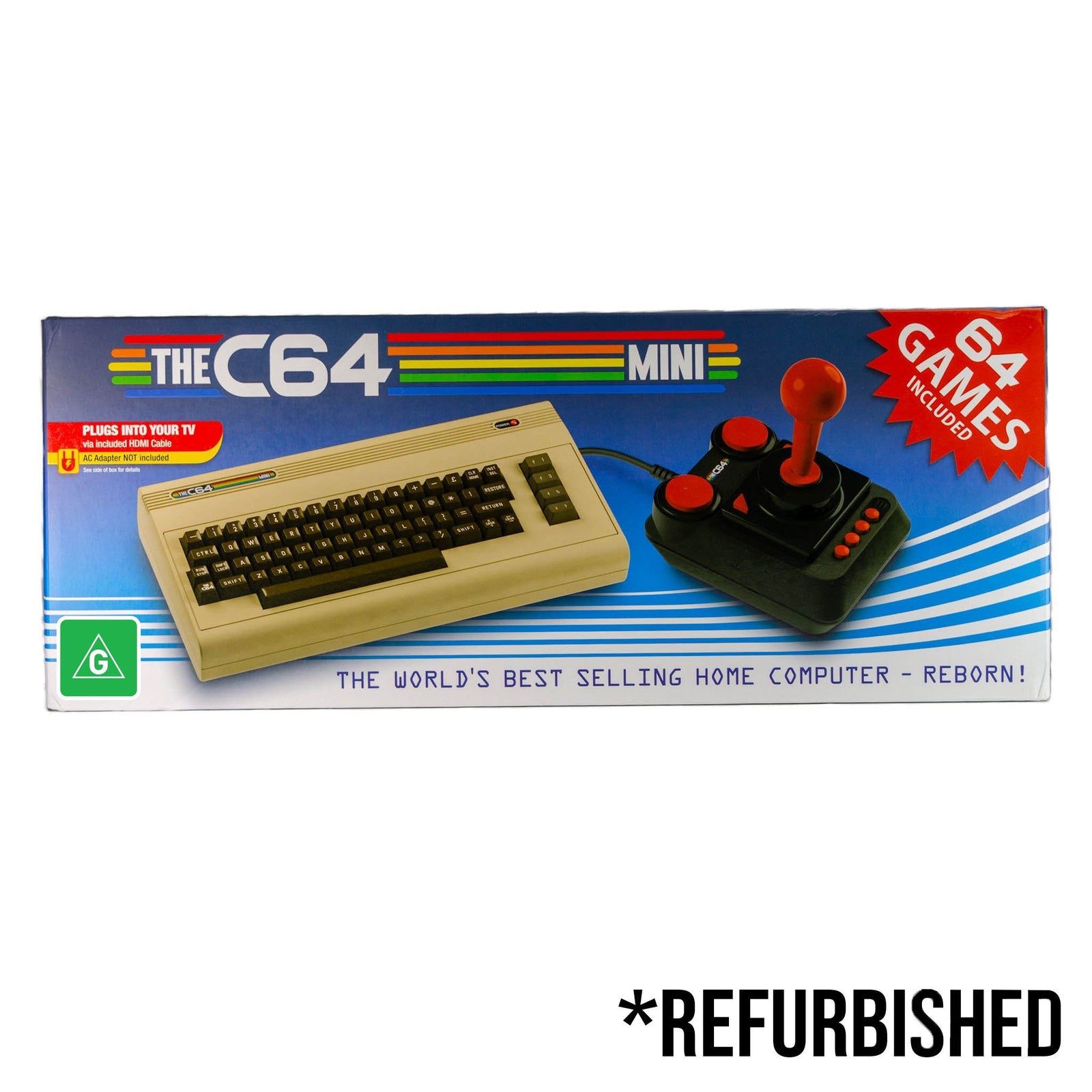 Console - The C64 Mini (Boxed) - Super Retro - Commodore 64