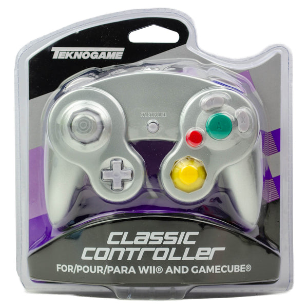 Controller - GameCube (New Generic) Silver - Super Retro
