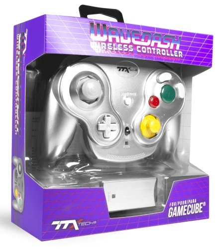 Controller - GameCube Wavedash (New Generic) Silver - Super Retro