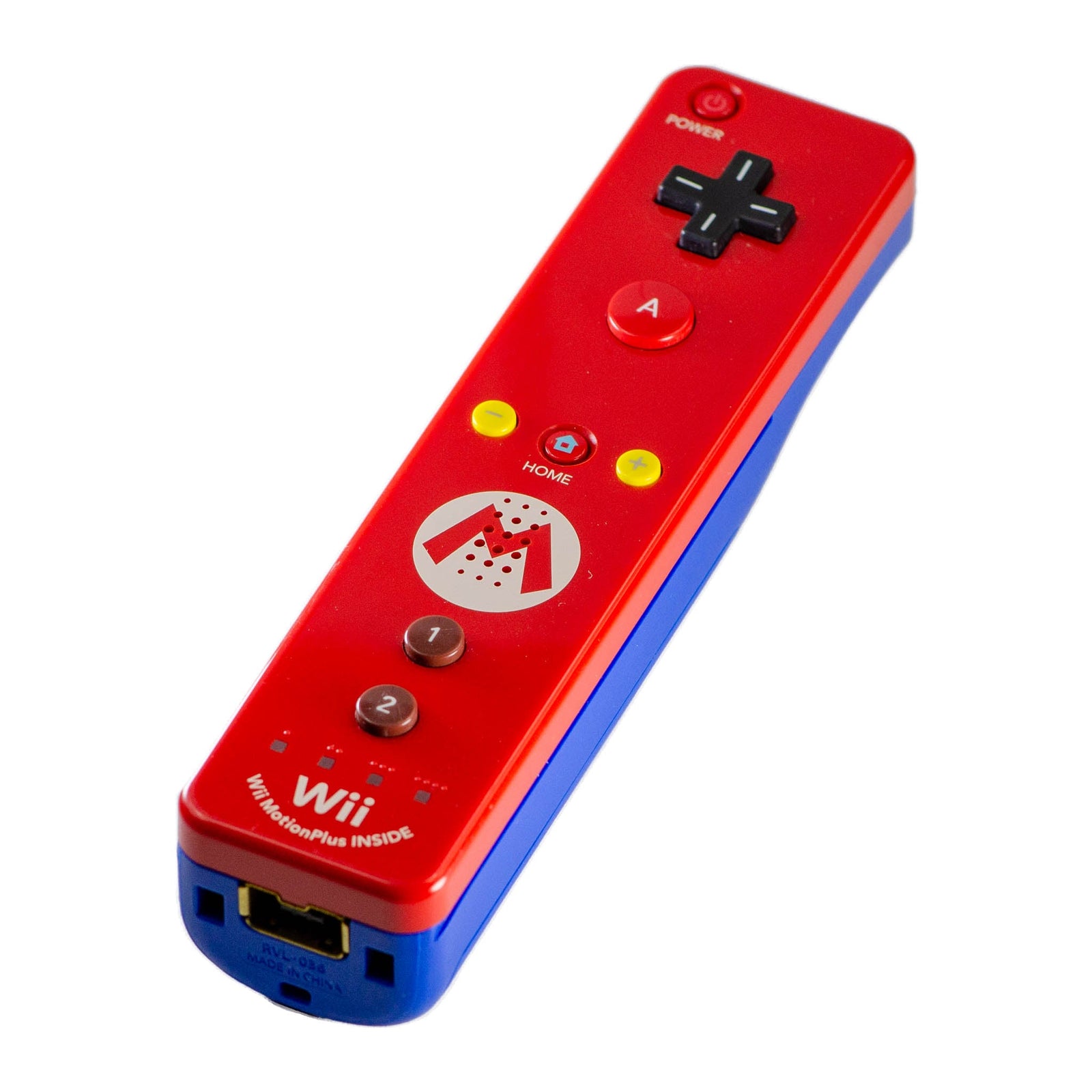 Controller - Mario Wii Remote - Super Retro - Wii