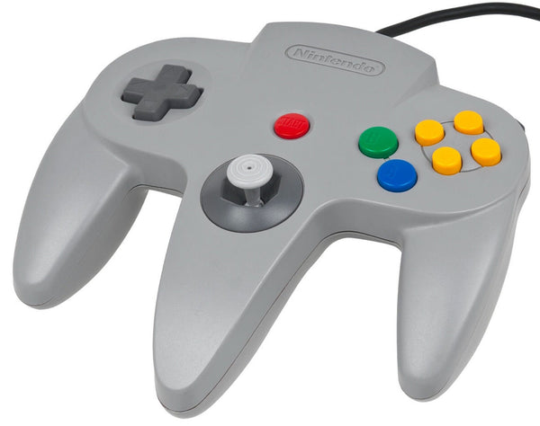 Controller - Nintendo 64 (Grey) - Super Retro