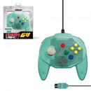 Controller - Nintendo 64 Retro-Bit Tribute (Clear Mint) - Super Retro