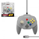 Controller - Nintendo 64 Retro-Bit Tribute (Grey) - Super Retro