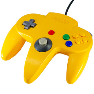 Controller - Nintendo 64 (Yellow) - Super Retro