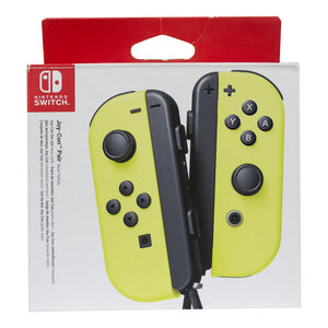 Controller - Nintendo Switch Joy-con Pair Neon Yellow - Super Retro
