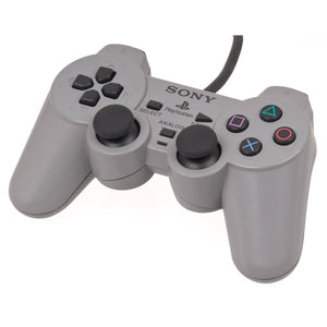 Controller - Playstation 1 DualShock (Grey) - Super Retro