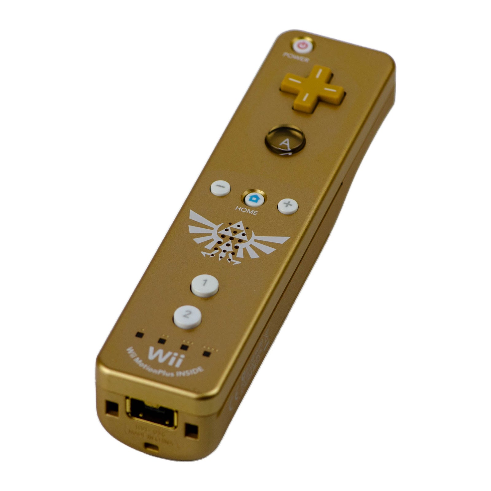 Gold Zelda Wii Limited Edition Gold Wiimote Nintendo Wii Remote Plus, Gold (Zelda Edition) Video Games