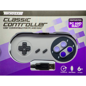 Controller - Super Nintendo USB - Super Retro
