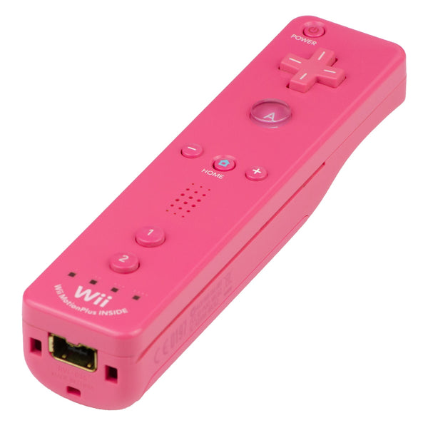 Controller - Wii Remote Motion Plus (Pink) - Super Retro