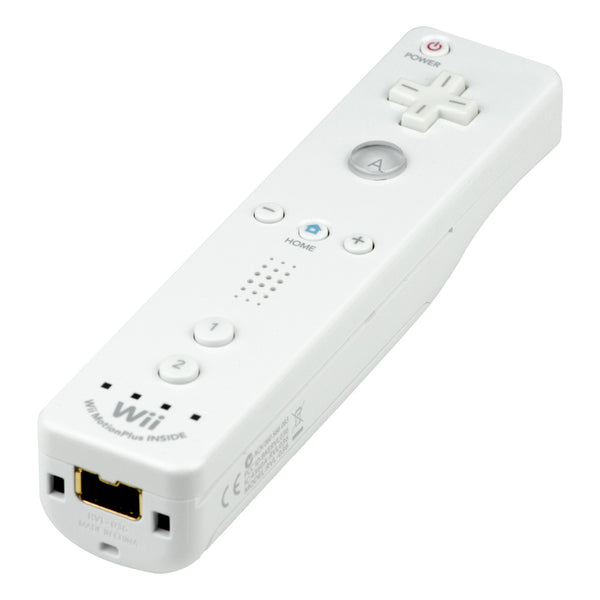 Controller - Wii Remote Motion Plus (White) - Super Retro