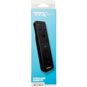 Controller - Wii Remote (New Generic) (Black) - Super Retro