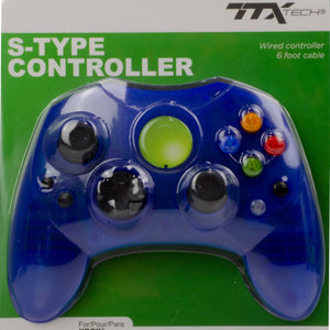 Controller - Xbox (New Generic) Blue - Super Retro