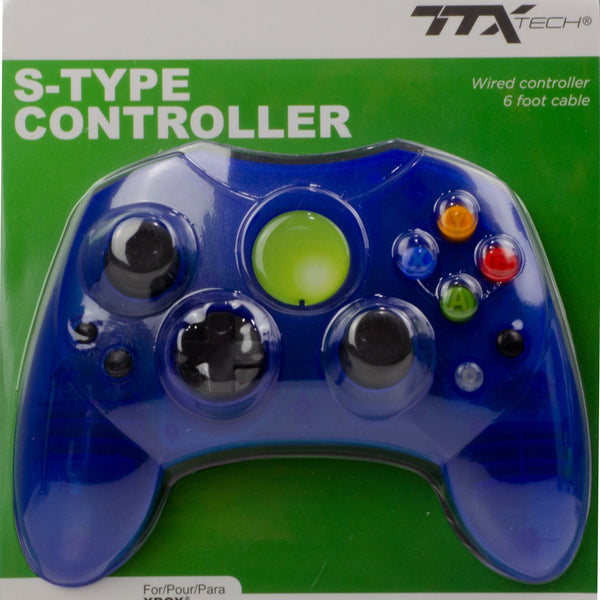Controller - Xbox (New Generic) Blue - Super Retro