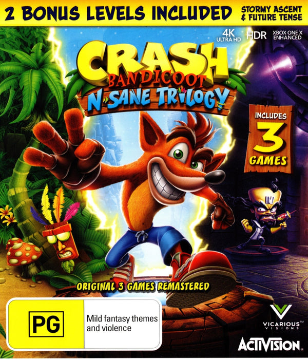 Crash Bandicoot N.Sane Trilogy - Xbox One - Super Retro