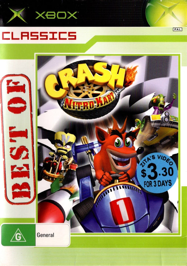 Crash Nitro Kart - Xbox - Super Retro