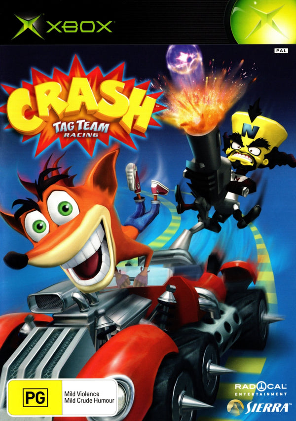Crash Tag Team Racing - Xbox - Super Retro
