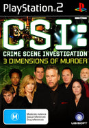 CSI: Crime Scene Investigation 3 Dimensions of Murder - Super Retro