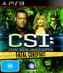 CSI: Crime Scene Investigation Fatal Conspiracy - PS3 - Super Retro