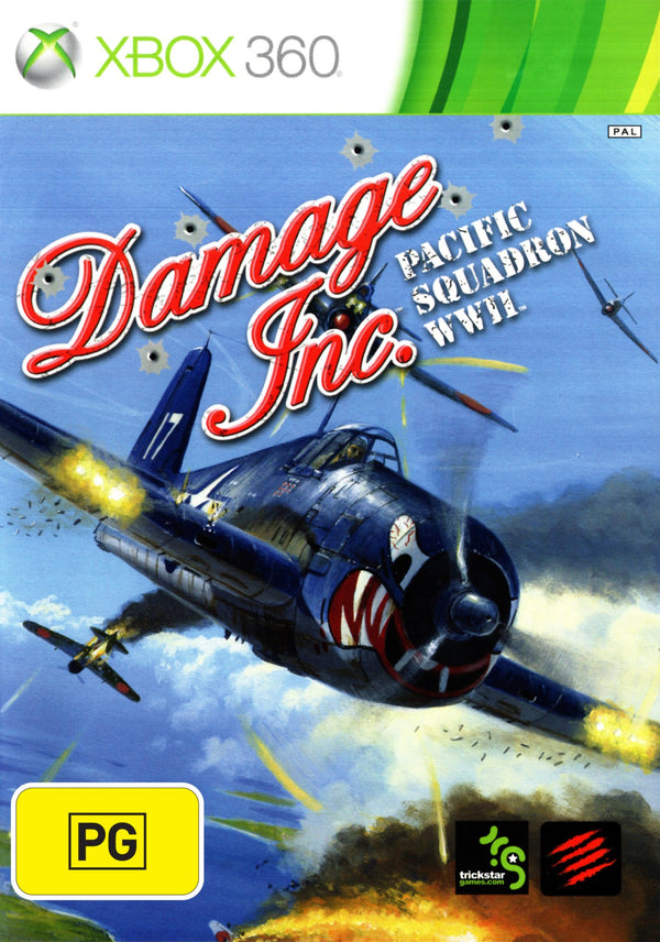 Damage Inc. Pacific Squadron WWII - Xbox 360 - Super Retro