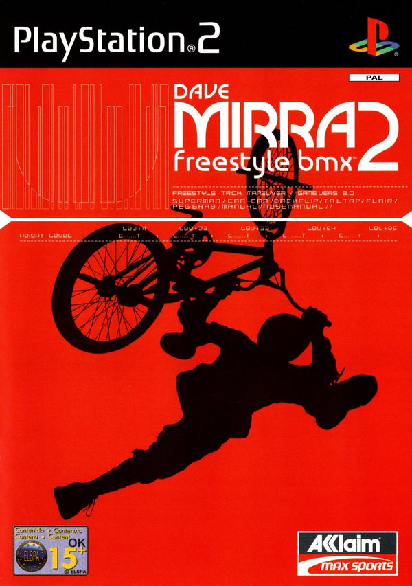 Dave Mirra Freestyle BMX 2 - PS2 - Super Retro