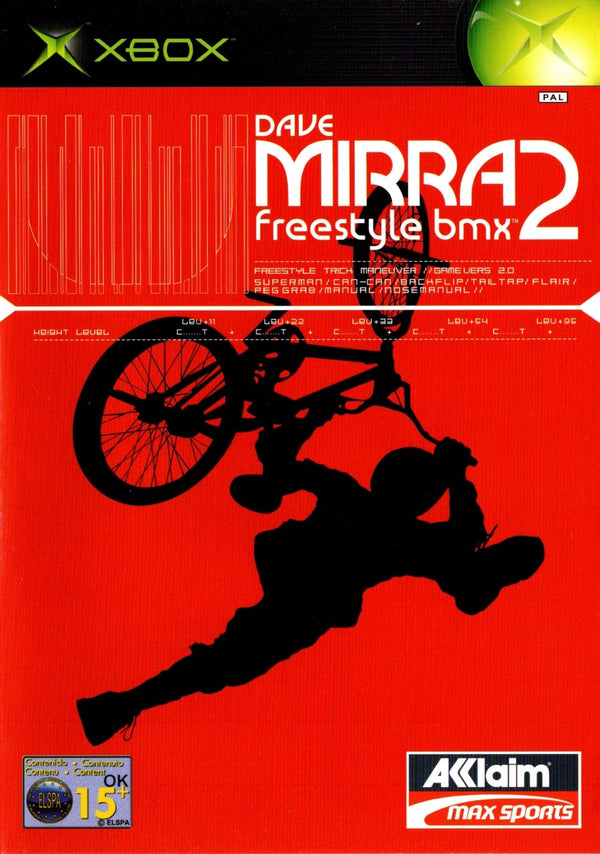 Dave Mirra Freestyle BMX 2 - Xbox - Super Retro