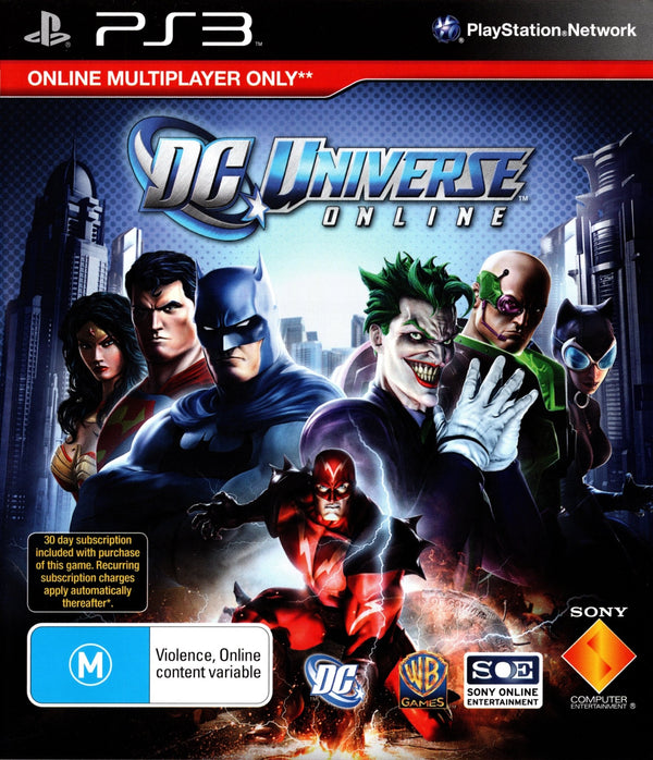 DC Universe Online - PS3 - Super Retro
