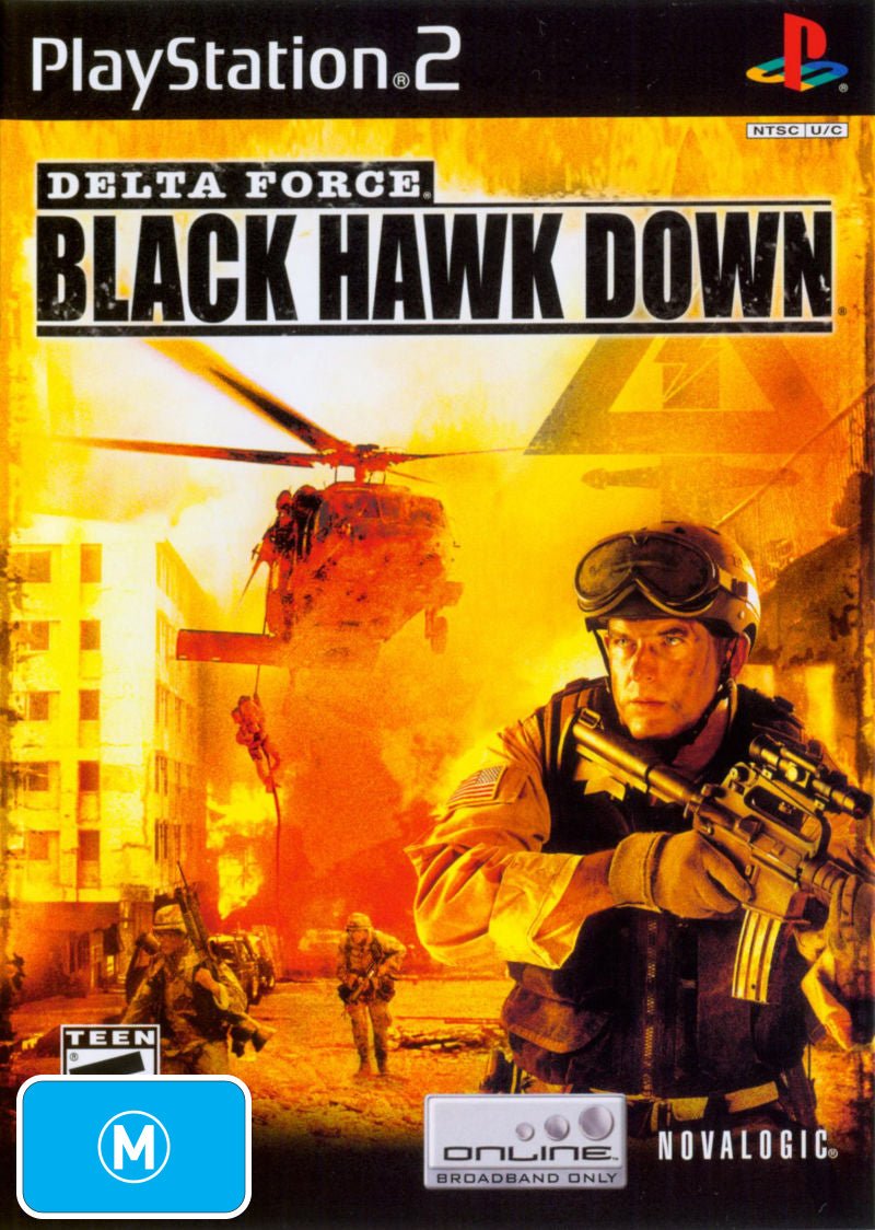 Delta Force Black Hawk Down - PS2 - Super Retro