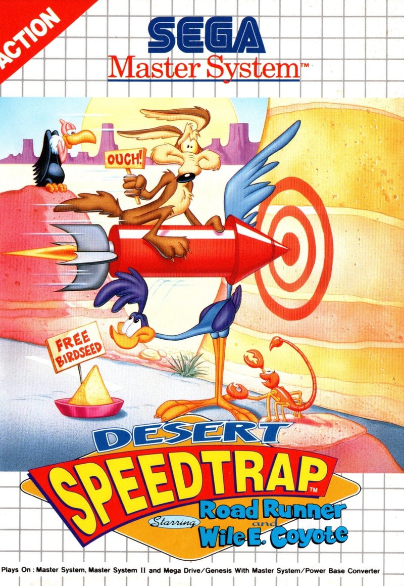 Desert Speedtrap - Master System - Super Retro