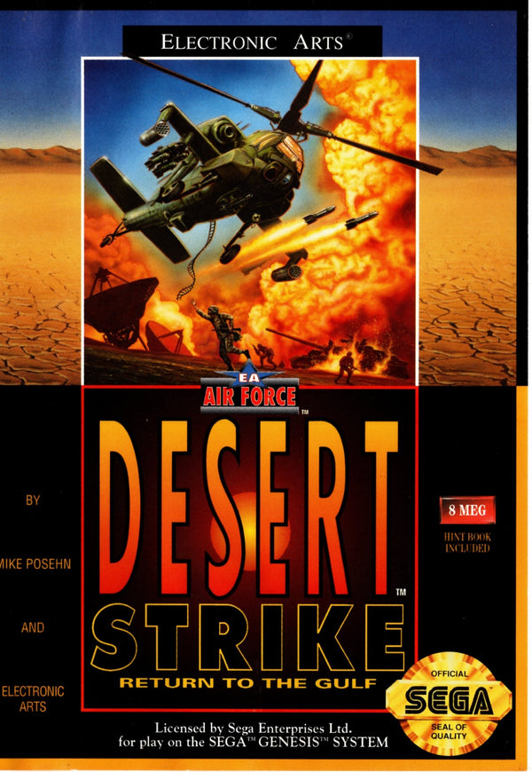 Desert Strike - Mega Drive - Super Retro