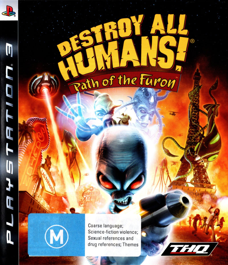 Destroy All Humans! Path of the Furon - PS3 - Super Retro