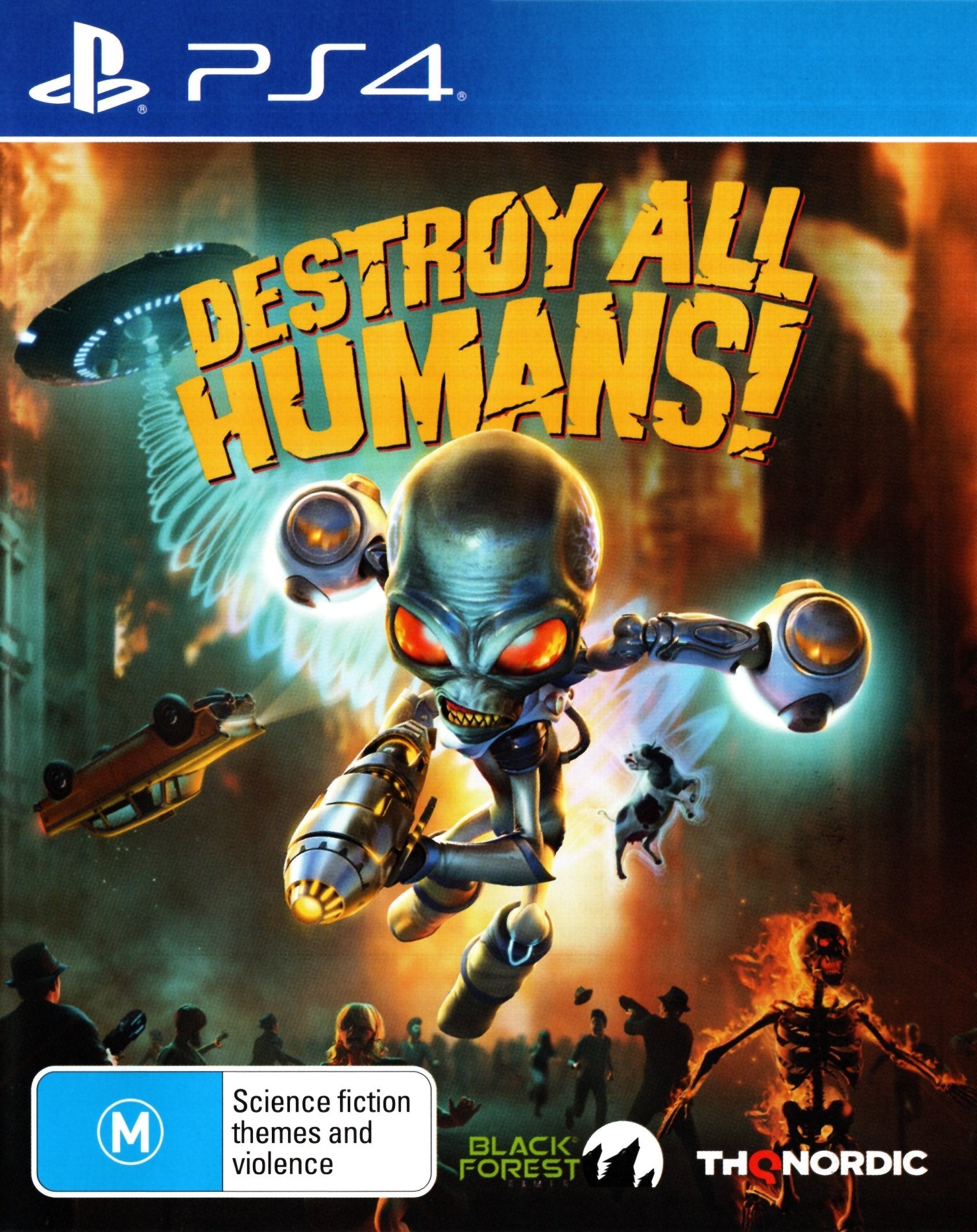Destroy All Humans! PS4 Super Retro Playstation 4