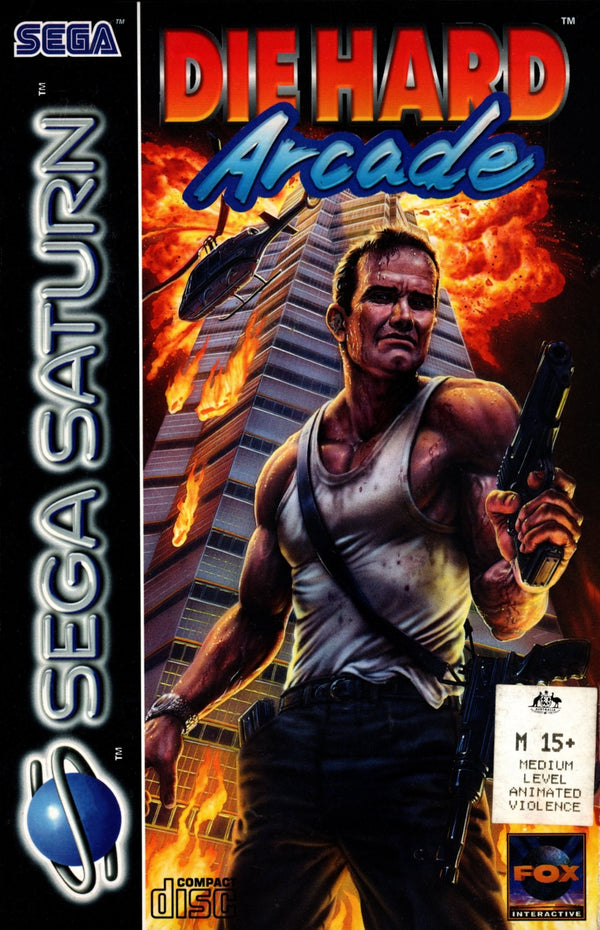 Die Hard Arcade - Sega Saturn - Super Retro