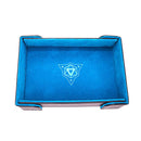 Die Hard Dice Velvet Folding Rectangle Dice Tray - Super Retro