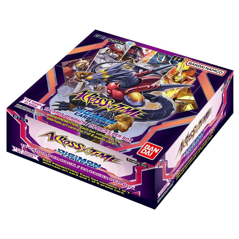 Digimon Card Game - Across Time BT12 Booster Box - Super Retro