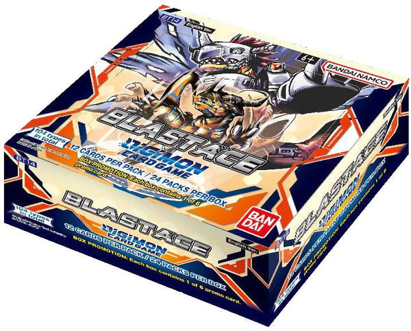 Digimon Card Game - Blast Ace BT14 Booster Box - Super Retro
