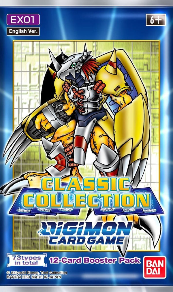 Digimon Card Game - Classic Collection (EX01) Booster Pack - Super Retro