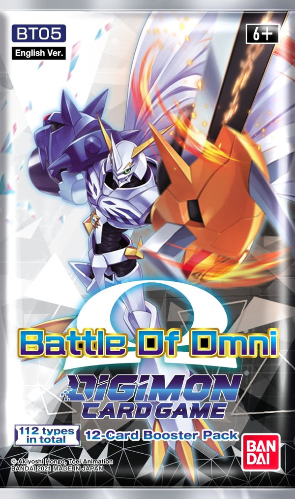 Digimon Card Game - Series 05 Battle of Omni BT05 Booster Pack - Super Retro