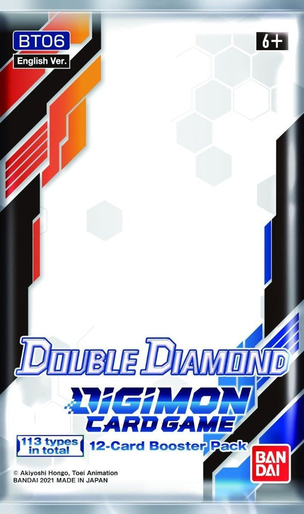 Digimon Card Game - Series 06 Double Diamond BT06 Booster Pack - Super Retro
