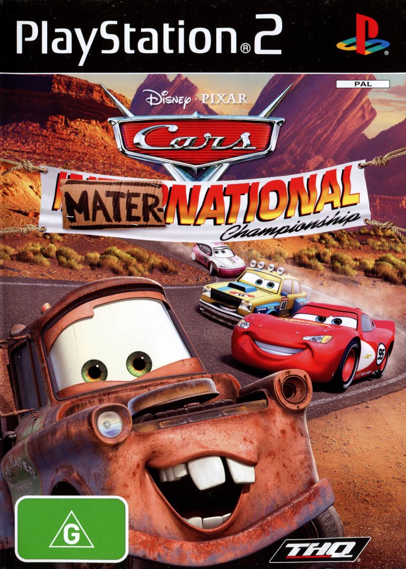 Disney Pixar Cars Mater National - PS2 - Super Retro