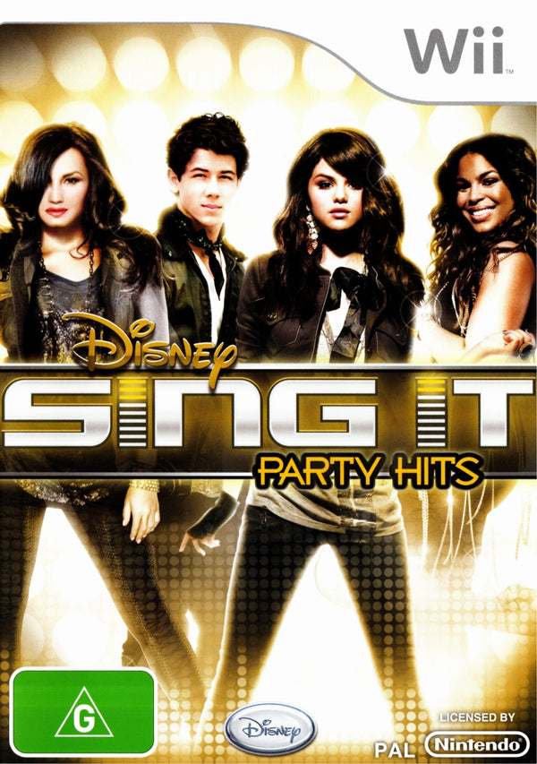 Disney Sing It: Party Hits - Wii - Super Retro