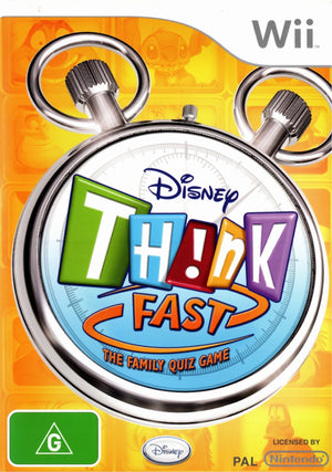 Disney: Think Fast - Wii - Super Retro