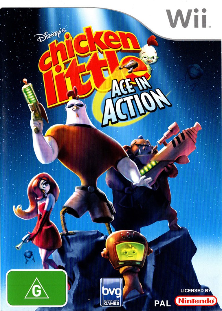 Disney's Chicken Little: Ace in Action - Wii - Super Retro