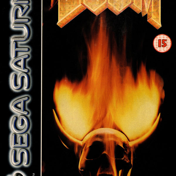 Jeu Doom Pour Sega Saturn - Version EUR/FRA, Bon état Complet
